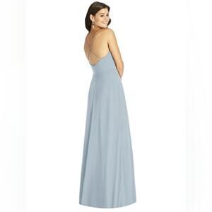Thread Criss Cross Back A-Line Maxi Dress 8